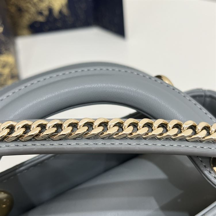 Mini Lady Dior Bag Cloud Blue Lambskin – DB053