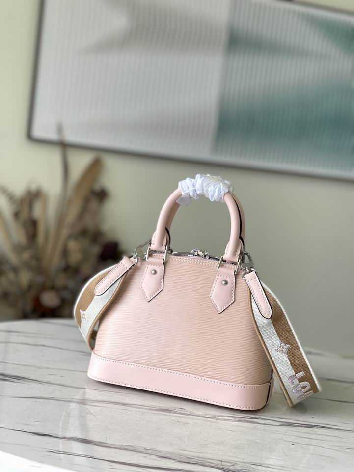 Louis Vuitton Alma BB Rose Nacre Epi grained leather – LB085