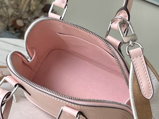 Louis Vuitton Alma BB Rose Nacre Epi grained leather – LB085