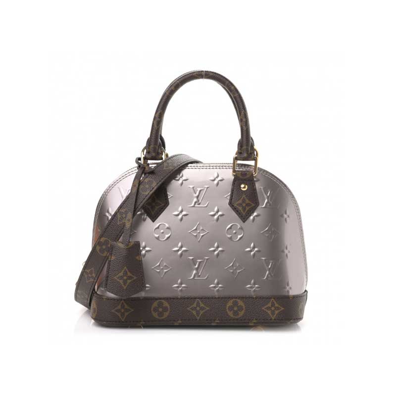 Alma BB Vernis Monogram Taupe Metallise – LB095