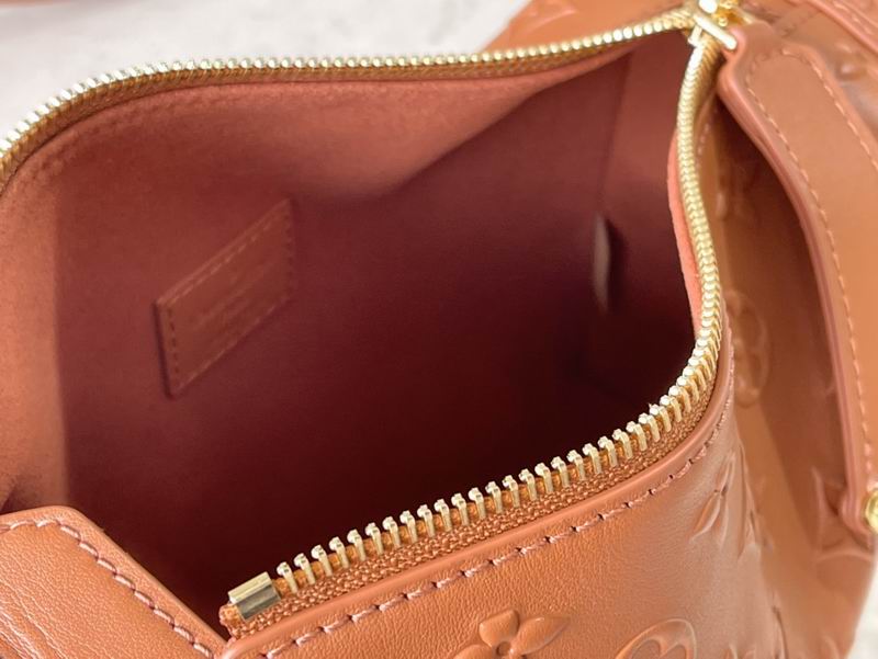 LV Side Trunk PM Tan Brown Calfskin Leather – LB107