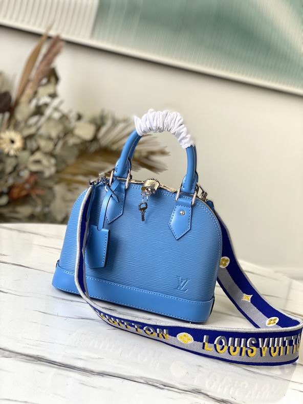 Louis Vuitton Alma BB Bleuet Bleu Epi grained leather – LB088