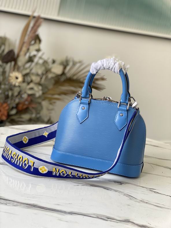 Louis Vuitton Alma BB Bleuet Bleu Epi grained leather – LB088