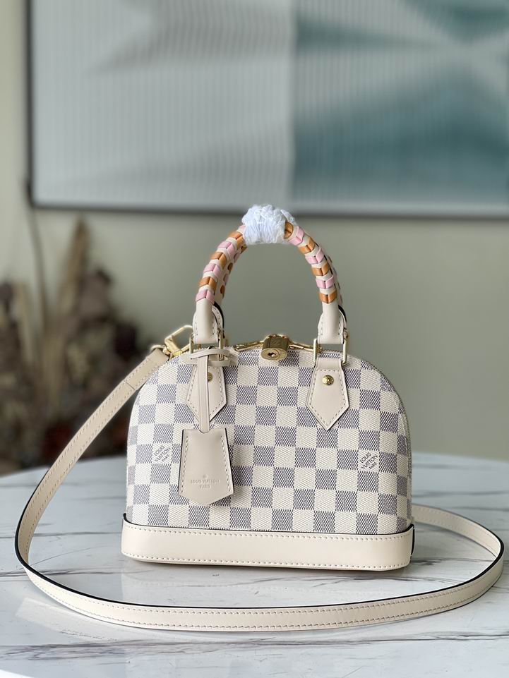 Louis Vuitton Alma BB Damier Azur Pink Canvas – LB091
