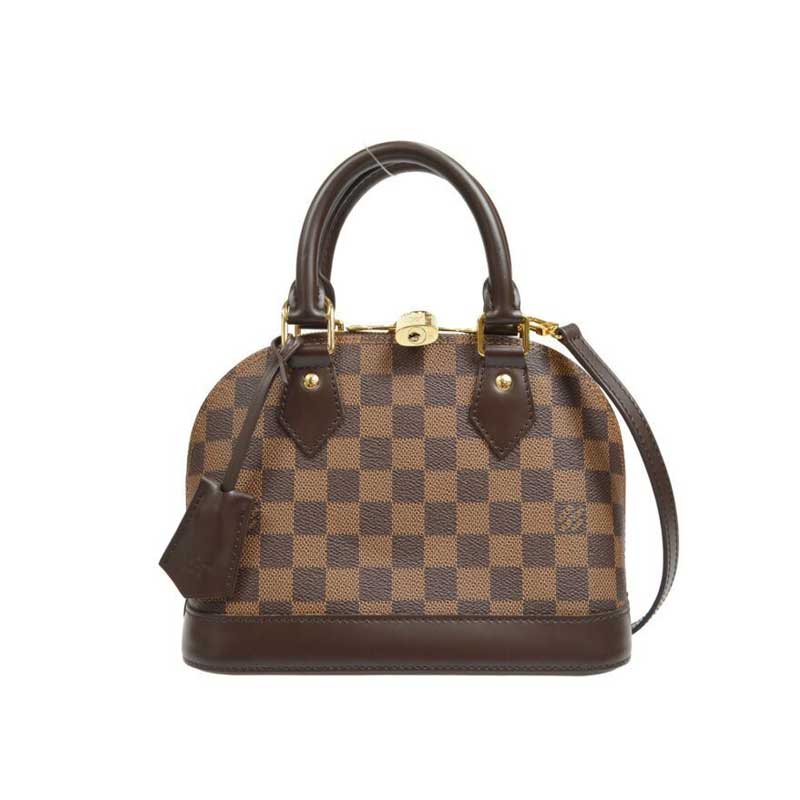 Louis Vuitton Alma BB Damier Ebene Brown Canvas – LB092