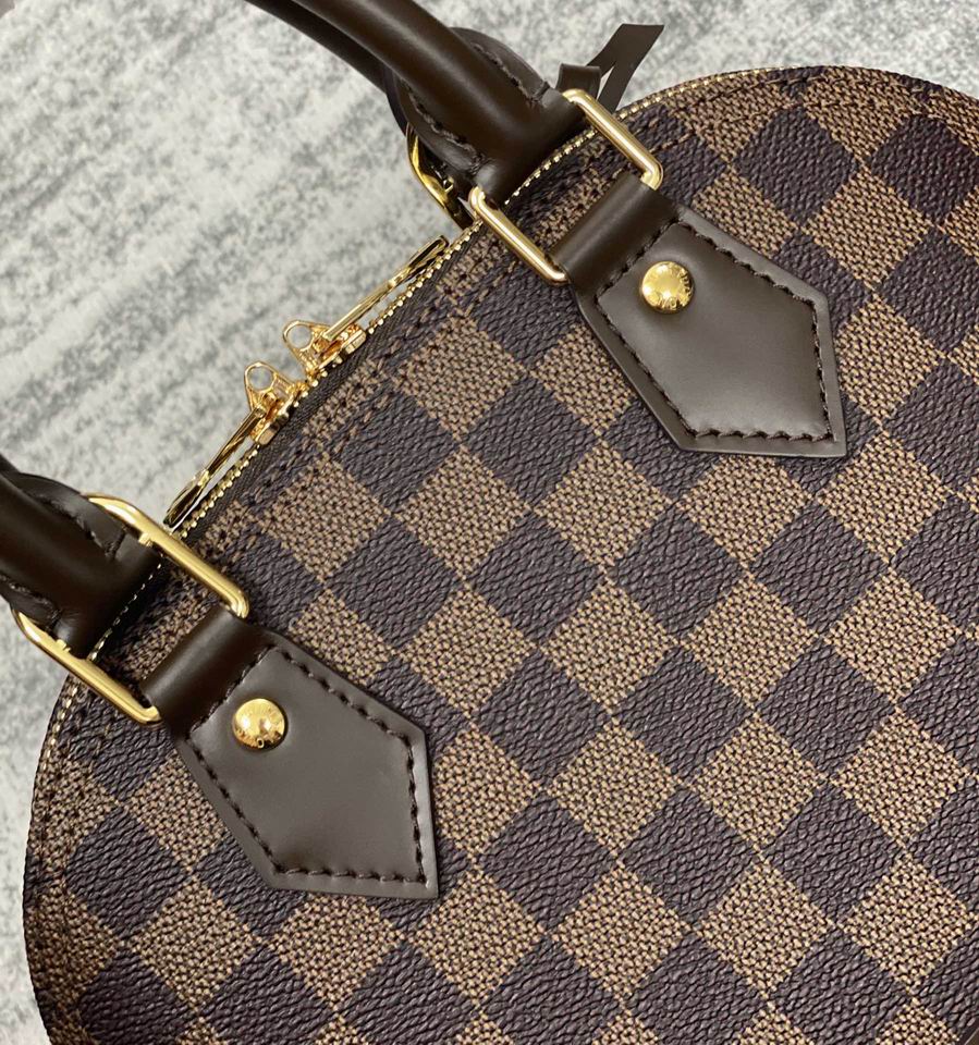 Louis Vuitton Alma BB Damier Ebene Brown Canvas – LB092