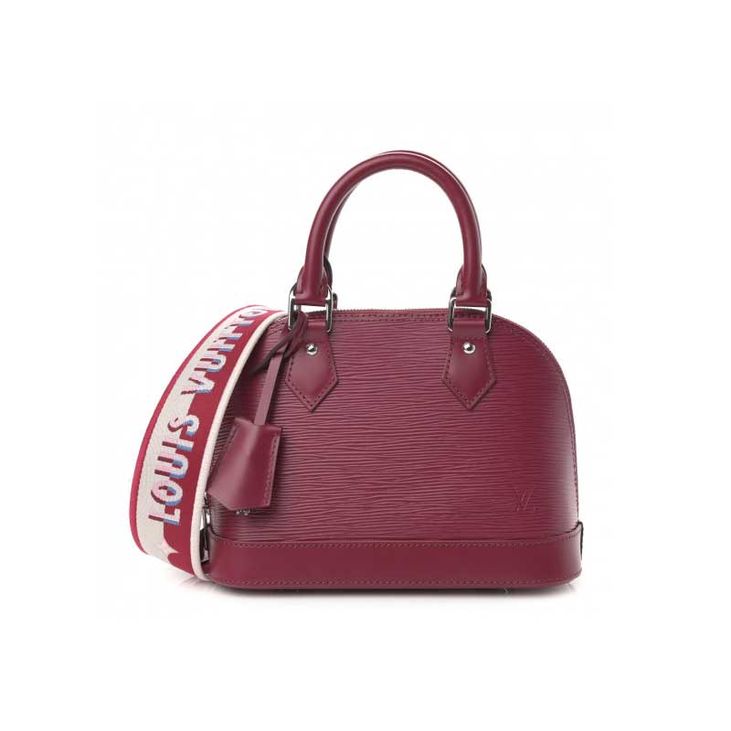 Louis Vuitton Alma BB Raspberry Pink Epi grained leather – LB081