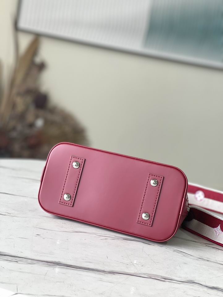 Louis Vuitton Alma BB Raspberry Pink Epi grained leather – LB081