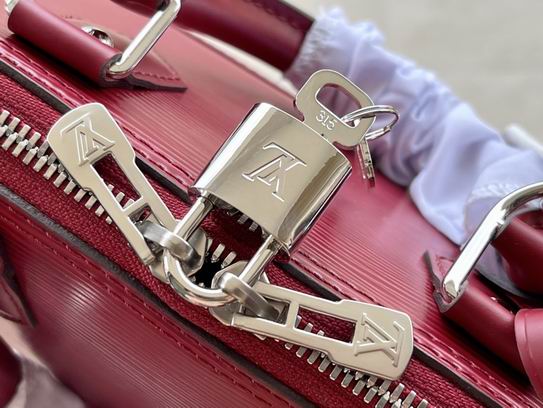 Louis Vuitton Alma BB Raspberry Pink Epi grained leather – LB081
