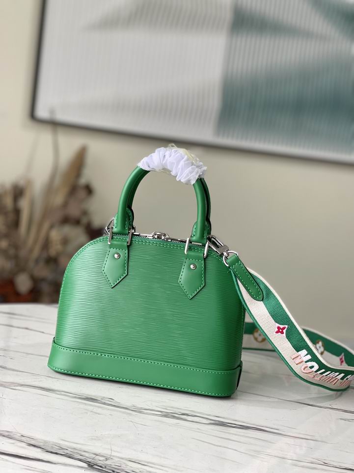 Louis Vuitton Alma BB Serpentine Green Epi grained leather – LB086