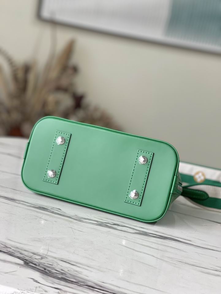 Louis Vuitton Alma BB Serpentine Green Epi grained leather – LB086