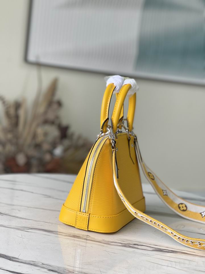 Louis Vuitton Alma BB Sunflower Yellow Epi grained leather – LB087