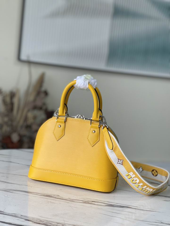 Louis Vuitton Alma BB Sunflower Yellow Epi grained leather – LB087
