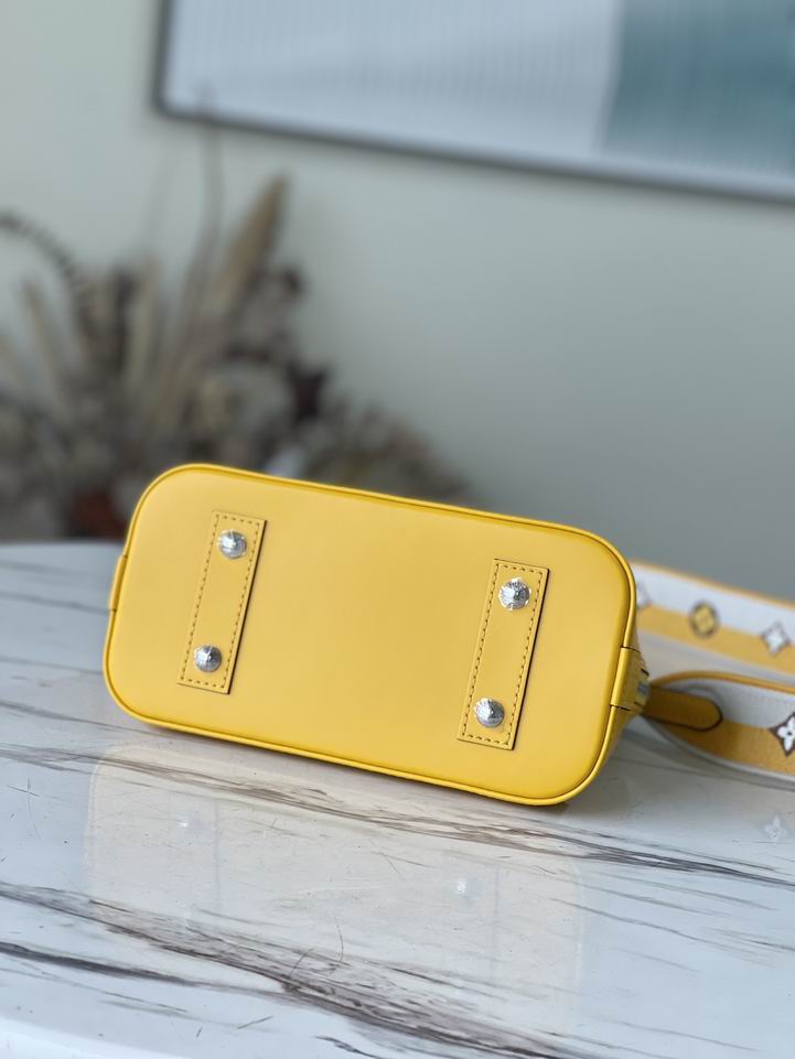Louis Vuitton Alma BB Sunflower Yellow Epi grained leather – LB087