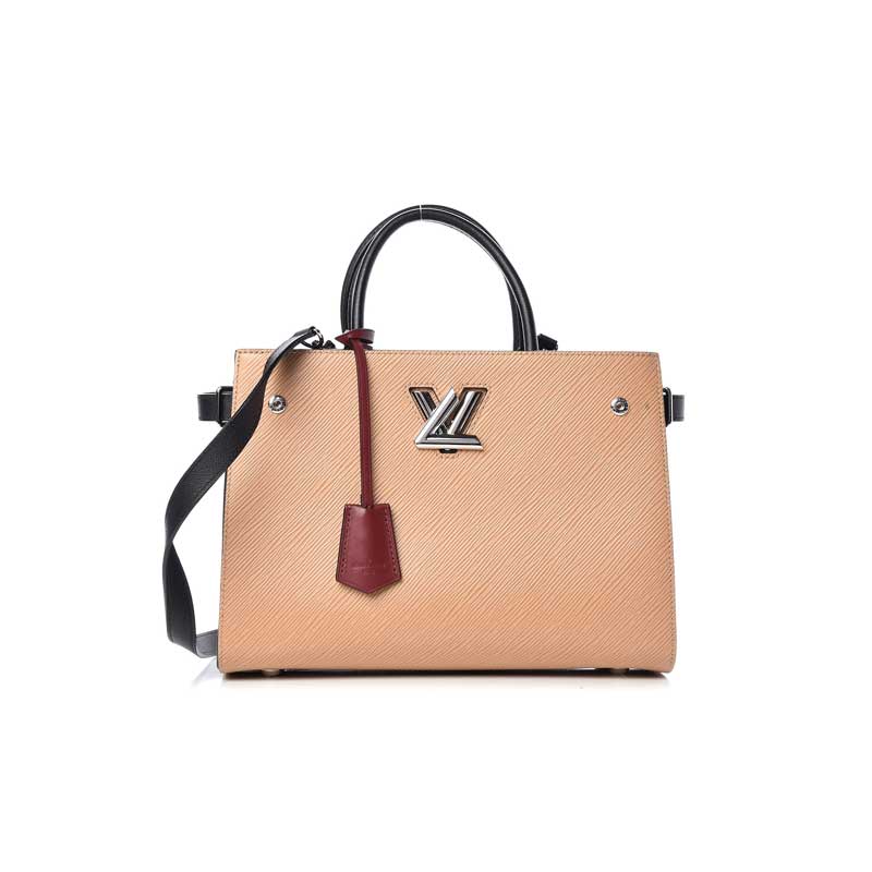 Louis Vuitton Camel Epi Twist Tote Bag – LB113