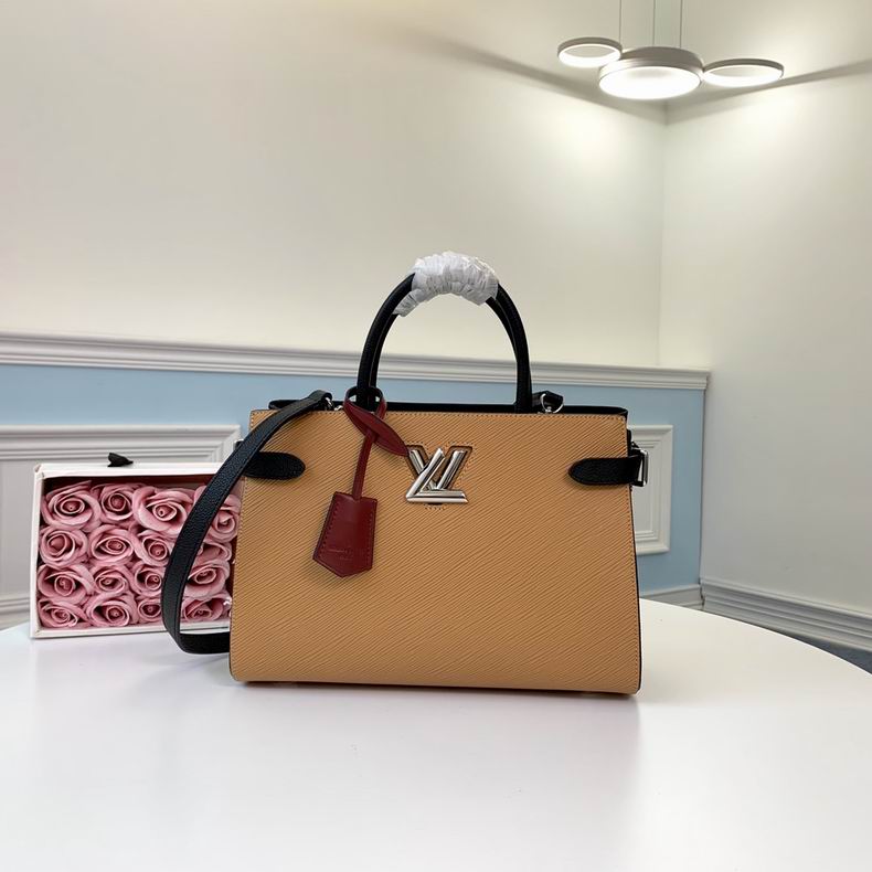 Louis Vuitton Camel Epi Twist Tote Bag – LB113