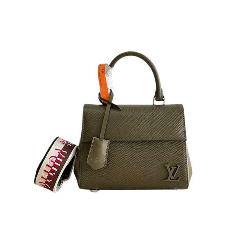Cluny Mini Smokey Brown Epi Leather – LB065