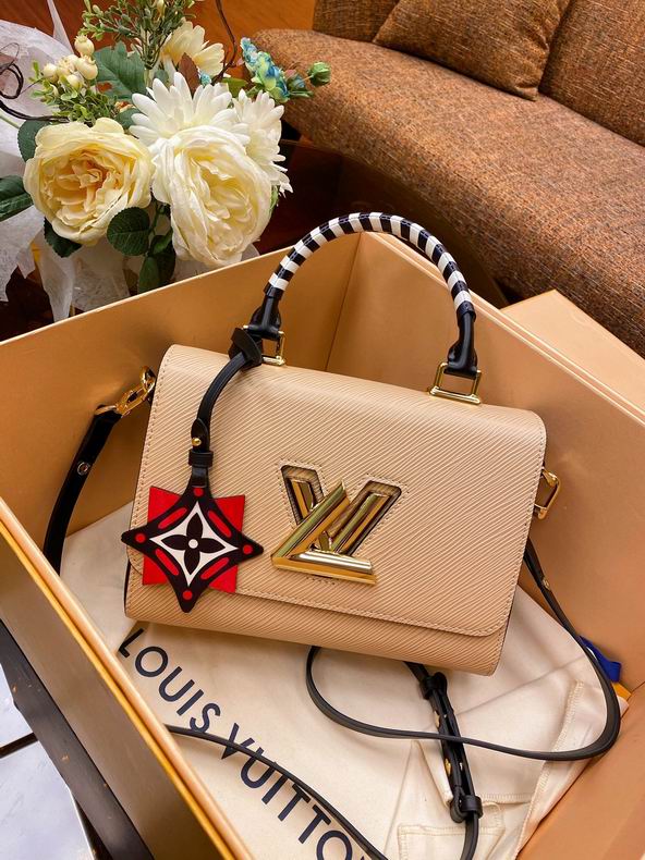 Louis Vuitton Crafty Twist MM Creme Black Epi Leather – LB111