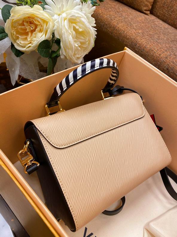 Louis Vuitton Crafty Twist MM Creme Black Epi Leather – LB111