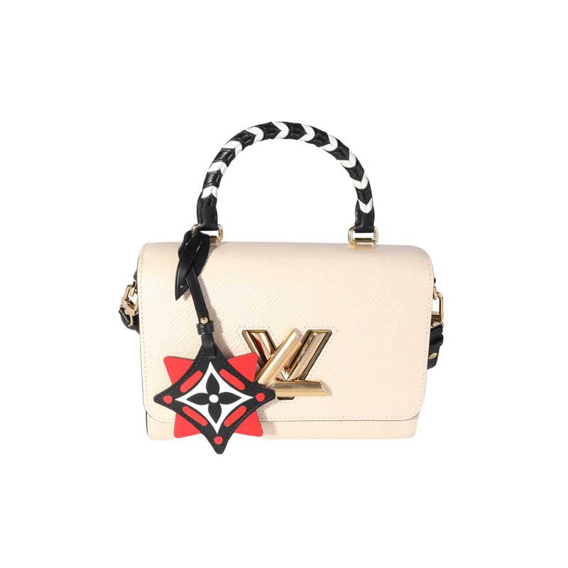 Louis Vuitton Crafty Twist MM White Black Epi Leather – LB112