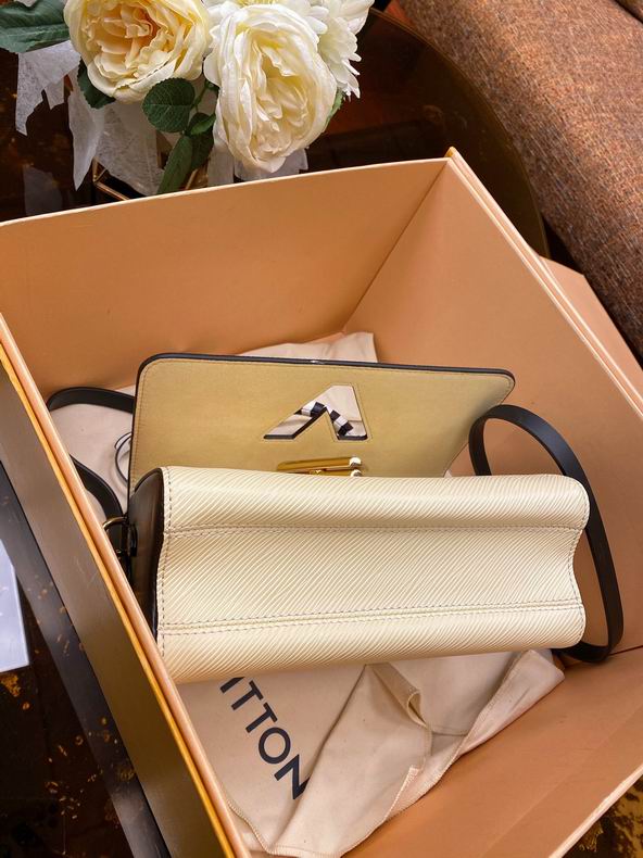 Louis Vuitton Crafty Twist MM White Black Epi Leather – LB112