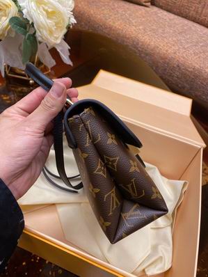 Louis Vuitton Locky BB Black Monogram canvas cowhide leather – LB066