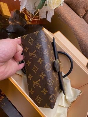 Louis Vuitton Locky BB Black Monogram canvas cowhide leather – LB066