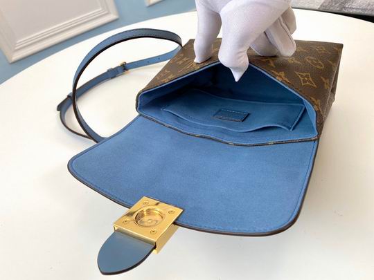 Louis Vuitton Locky BB Bleu Jean Monogram canvas cowhide leather – LB069