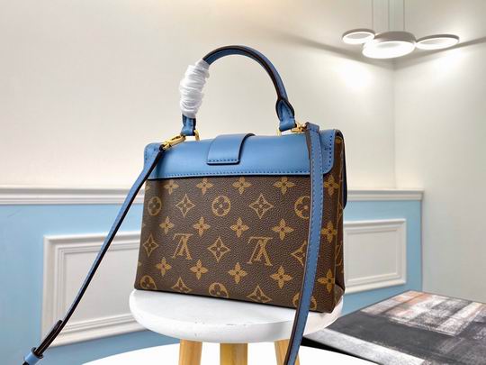 Louis Vuitton Locky BB Bleu Jean Monogram canvas cowhide leather – LB069