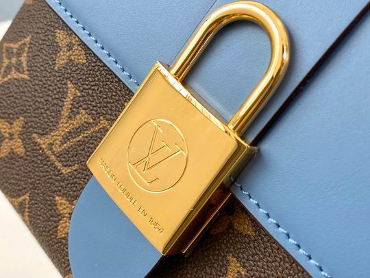 Louis Vuitton Locky BB Bleu Jean Monogram canvas cowhide leather – LB069