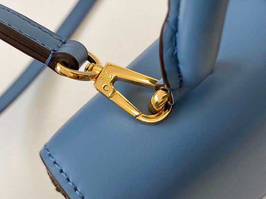 Louis Vuitton Locky BB Bleu Jean Monogram canvas cowhide leather – LB069
