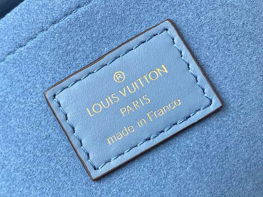 Louis Vuitton Locky BB Bleu Jean Monogram canvas cowhide leather – LB069