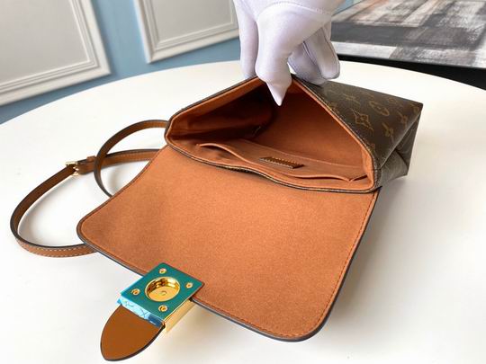 Louis Vuitton Locky BB Caramel Brown Monogram canvas cowhide leather – LB067