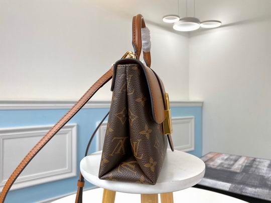 Louis Vuitton Locky BB Caramel Brown Monogram canvas cowhide leather – LB067