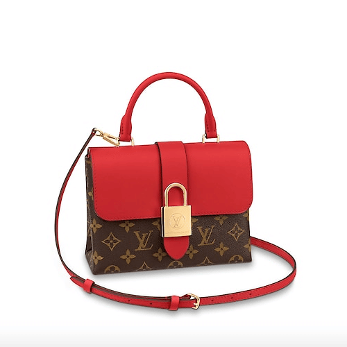 Louis Vuitton Locky BB Coquelicot Red Monogram canvas cowhide leather – LB070
