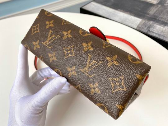 Louis Vuitton Locky BB Coquelicot Red Monogram canvas cowhide leather – LB070