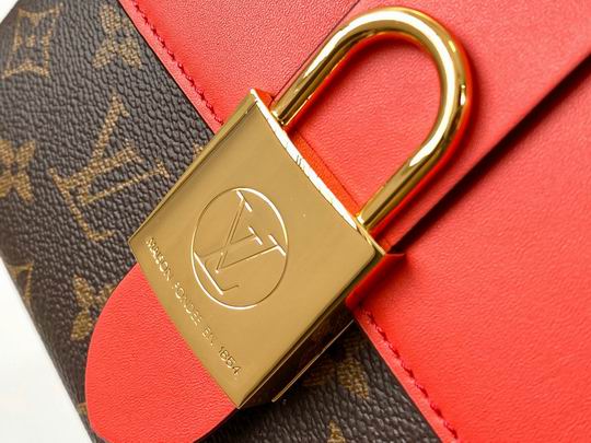 Louis Vuitton Locky BB Coquelicot Red Monogram canvas cowhide leather – LB070