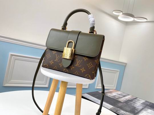 Louis Vuitton Locky BB Laurier Green Monogram canvas cowhide leather – LB072