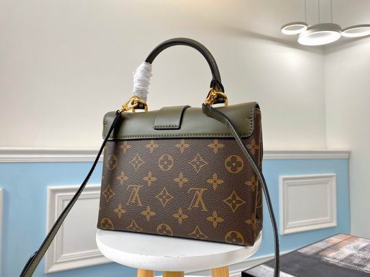 Louis Vuitton Locky BB Laurier Green Monogram canvas cowhide leather – LB072