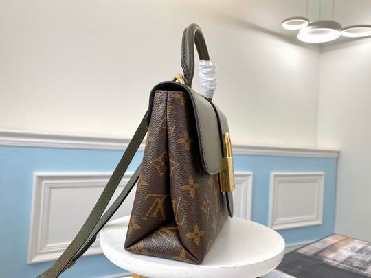 Louis Vuitton Locky BB Laurier Green Monogram canvas cowhide leather – LB072