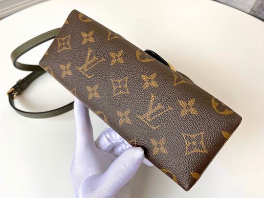 Louis Vuitton Locky BB Laurier Green Monogram canvas cowhide leather – LB072