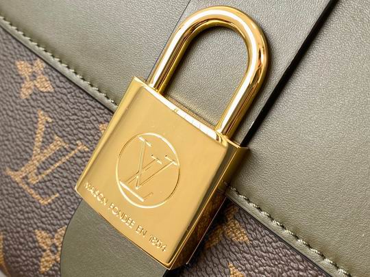 Louis Vuitton Locky BB Laurier Green Monogram canvas cowhide leather – LB072