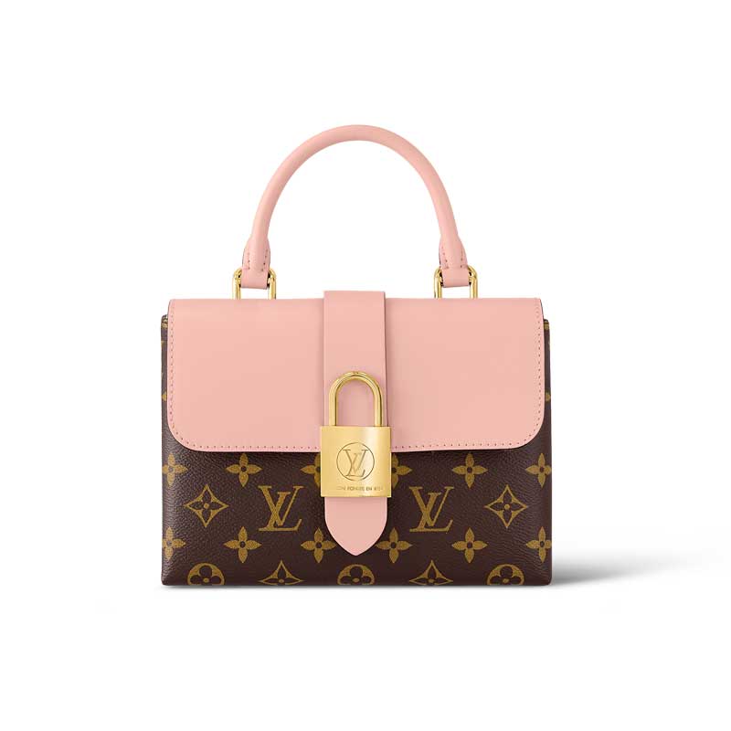 Louis Vuitton Locky BB Rose Poudré Monogram canvas cowhide leather – LB068