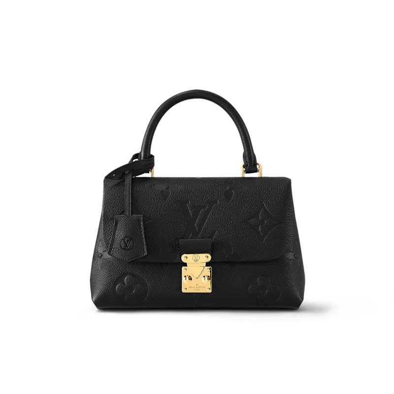 Louis Vuitton Madeleine BB Black Monogram Empreinte Leather – LB075