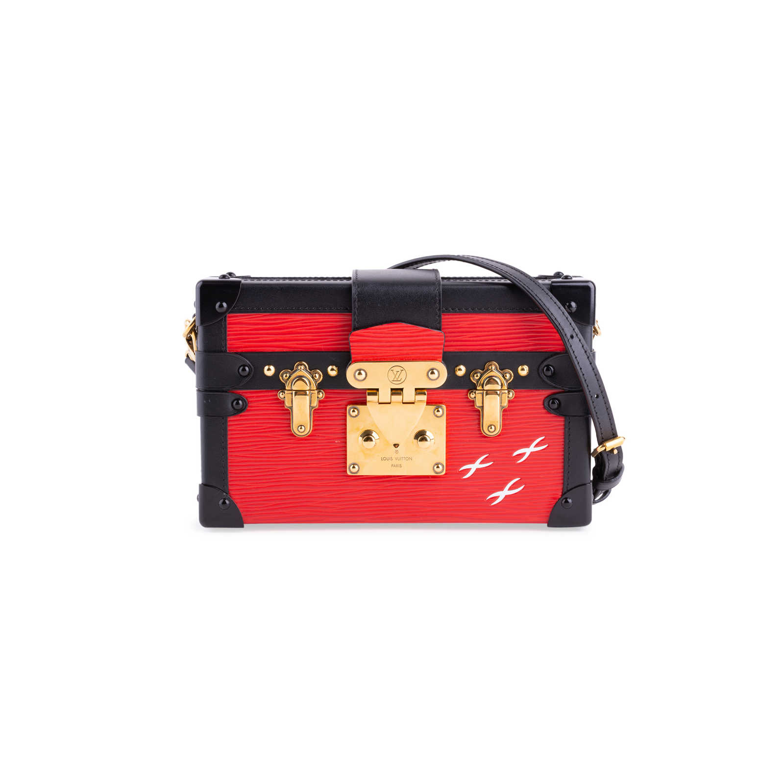 Louis Vuitton Petite Malle Red Interior Epi Leather – LB106