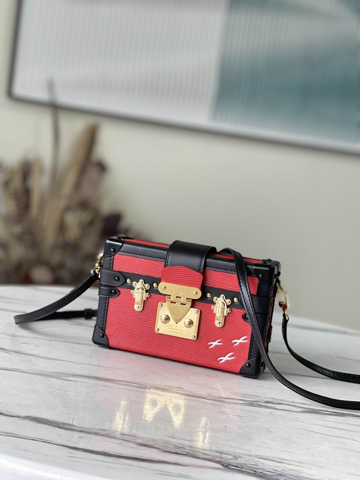 Louis Vuitton Petite Malle Red Interior Epi Leather – LB106