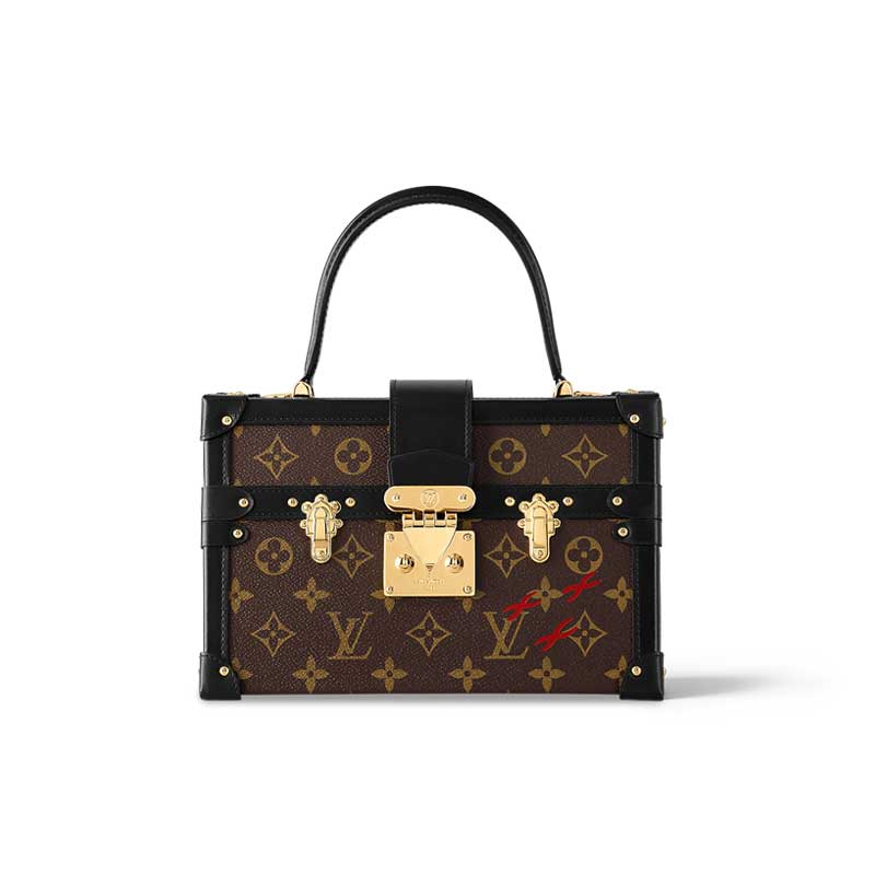 Louis Vuitton Petite Malle V Bag Monogram Canvas – LB103
