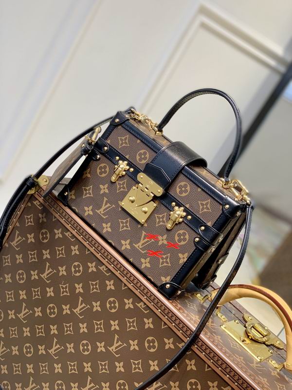 Louis Vuitton Petite Malle V Bag Monogram Canvas – LB103