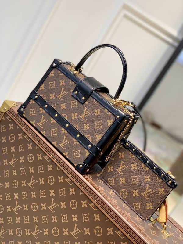 Louis Vuitton Petite Malle V Bag Monogram Canvas – LB103