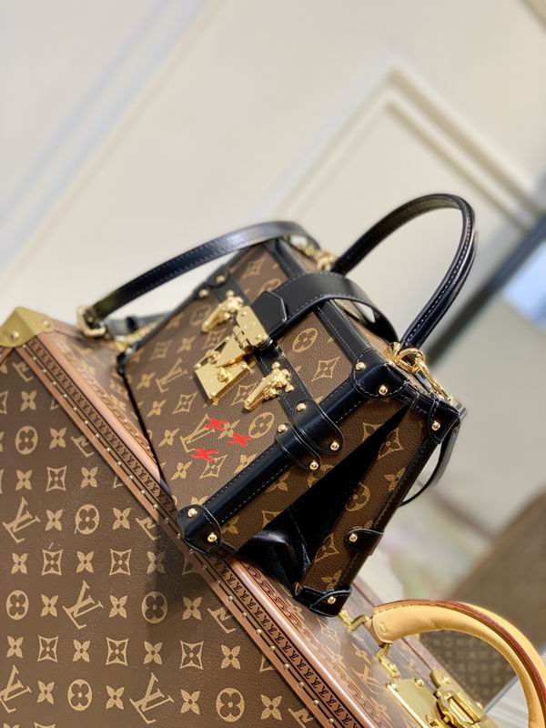 Louis Vuitton Petite Malle V Bag Monogram Canvas – LB103